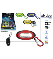 Lukturītis LED breloks 7 cm 3 režīmi dažādas krāsas CB13731