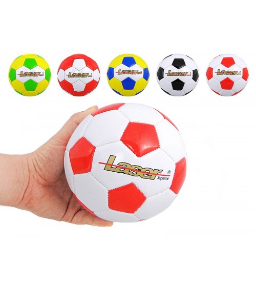 Futbola bumba Laser bērniem, mazā Izmērs 2  dažādas krāsas 449855