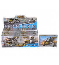 Konstruktors Battle Military 86-102 elementi dažādi 6+ 472884