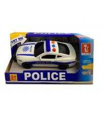 Mašīna Policijas inercija, skaņa, gaismu 15 cm 542655
