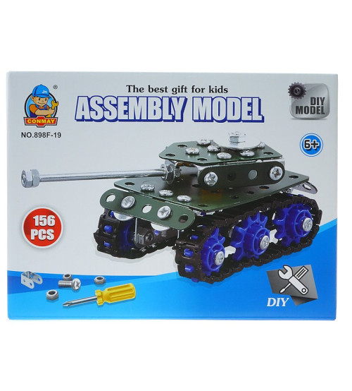 Metāla konstruktors Tanks 156 det. 6+ 558298