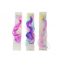 Matu šķipsna 29 cm garas, ar klipsi dažādas 559387