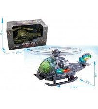 Helikopters ar inerc.meh. ar skaņu un gaismu - 2 veidi 25 cm 565777