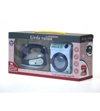 Veļas mašīnas un gludekļa komplekts (skaņa, gaisma) 28x14x8cm 567115