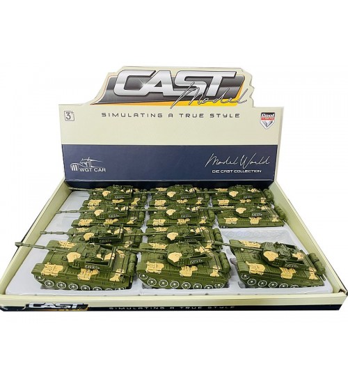 Tanks plastmasas ar inerc. mehānismu 14 cm 571969
