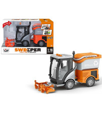Auto komunāla mašīna Sweeper ar skaņu un gaismu, inerciju 28 cm 577237