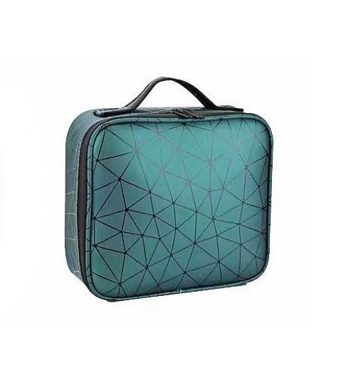 Kastīte - čemodāns kosmētikai ar izņemamiem nodalījumiem 26x23x10 cm 577978