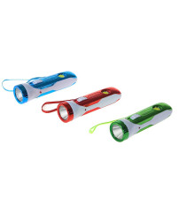 Lukturītis 13 cm ar USB lādētāju, 3 gaismas režīmi dažādas krāsas 590540