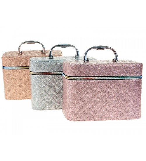 Ladīte ar spogulīti Ornaments dažādas 23x17x15 cm 596672