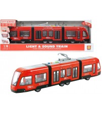 Tramvajs ar gaismu un skaņu, inerci un atver. durvīm 44 cm 606555