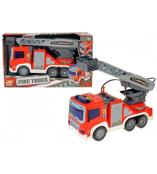 Ugunsdzēsēja mašīna ar skaņu un gaismu 35x21 cm 606906