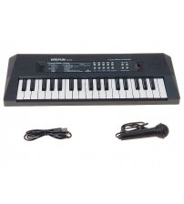 Bērnu sintezators 37 taustiņi ar mikrofonu (USB uzlāde vai baterijas) 41.5 cm 608498