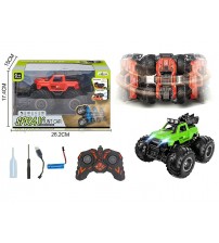 Radiovadāmā mašīna Džips 4 virz., dūmi, drift (USB) 20 cm 608917