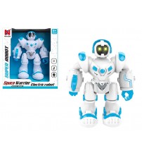 Robots ar kustībām, skaņu un gaismu (baterijas) 20 cm 612082