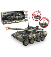 Tanks ar skaņu un gaismu, inercija 26 cm 612709