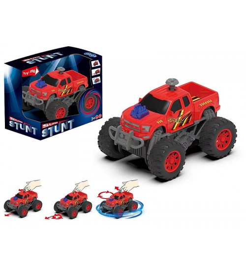 Auto uz baterijām, rotējošs 360°, skaņa, gaisma 17 cm 612792 Auto uz baterijām, rotējošs 360°, skaņa, gaisma 17 cm 612792