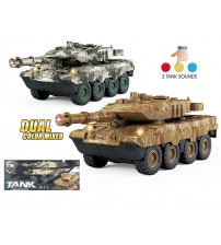 Tanks ar skaņu un gaismu, inercija 26 cm 614291