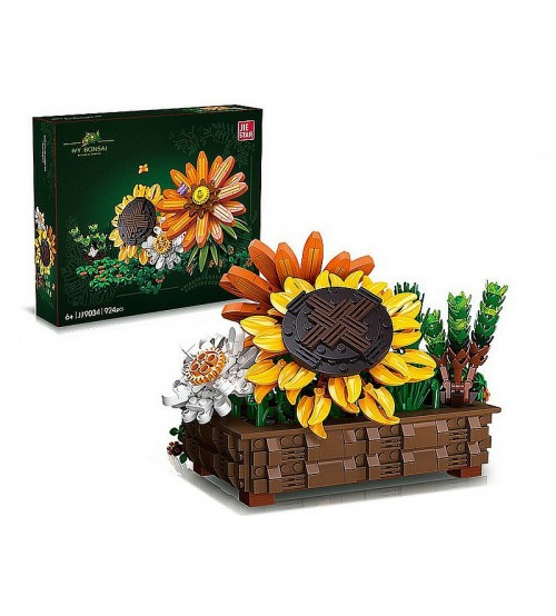 Konstruktors Ziedi podā 924 elementi 6+ 616080