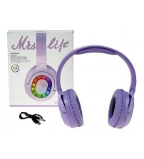 Bezvadu austiņas Bluetooth  (USB uzlāde) 18x21 cm dažādas 616806