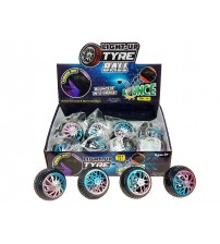 Bumbiņa ar gaismu Tire Ball 6,5 cm 616905