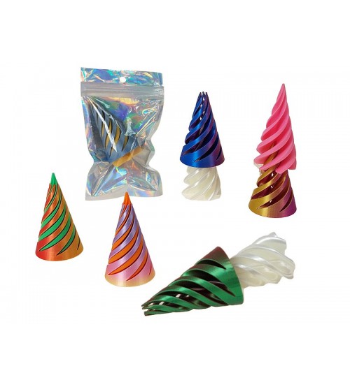 Antistresa 3D burvju konusa rotaļlieta 6,5 cm 616974 Antistresa 3D burvju konusa rotaļlieta 6,5 cm 616974