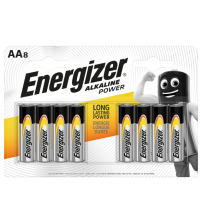 Baterijas ENERGIZER AA 1.5 V ALKALINE ENERG-0686