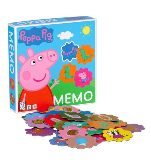 Galda atmiņas spēle Peppa Pig Cūciņa Peppa Memo ar kartiņām 8960