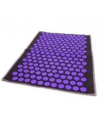 Masāžas akupresūras paklājs ar adatām AIR  55 x 40 cm violēts MS-126