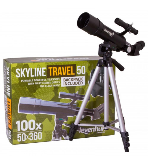 Teleskops ceļojumiem ar somu Levenhuk SkyLine PLUS Travel 50  70817