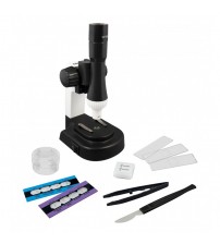 Mikroskops līdz 400x ar 15 eksperimenti un piederumiem Buki 6+ MR400