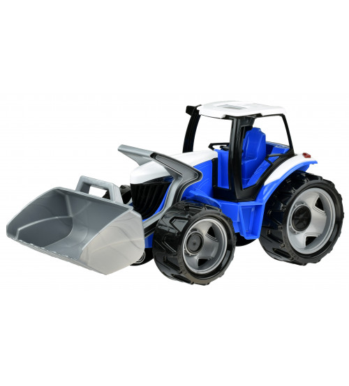 Traktors LENA MAXI Zilā krāsa 65 cm L02055Z (kastē)