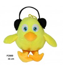 Plīša putns cālis 16 cm (P2800) 136435