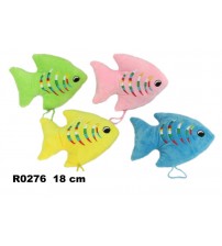 Plīša zivs 18 cm dažādas (R0276) 138675