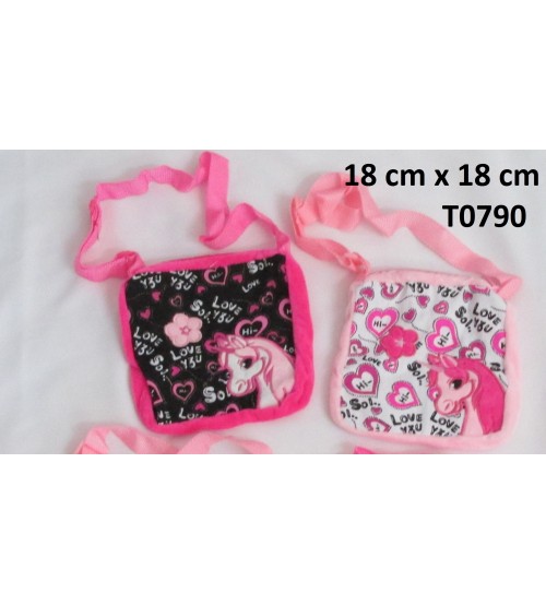 Plīša mugursoma Zirgs 18x18 cm (T0790) 139672-1