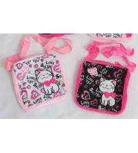 Plīša mugursoma Kaķis 18x18 cm (T0790) 139672-2