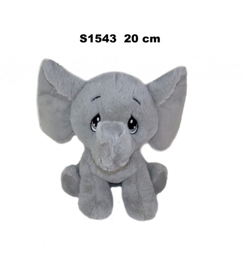 Plīša zilonis 20 cm (S1543) 157836