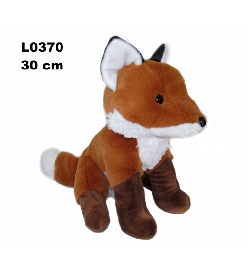 Plīša lapsa 30 cm (L0370) 164278