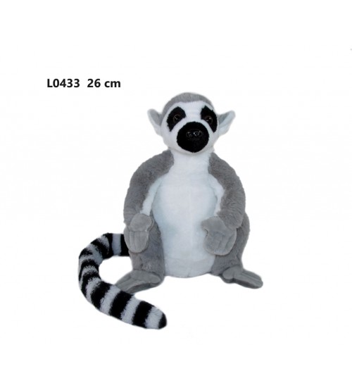 Plīša lemurs 26 cm (L0433) 167163