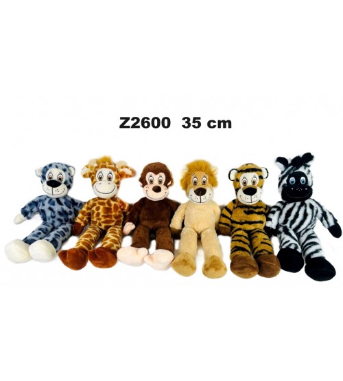 Plīša dzīvnieciņš džungļu 35 cm (Z2600) dažādas 168337