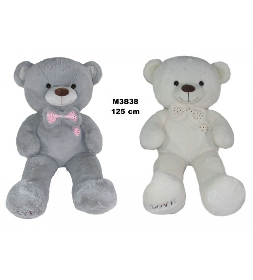 Plīša lacis 125 cm LOVE (M3838) dažādas 172679