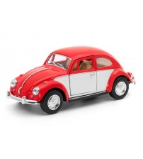 Metāla mašīnas modelis 1967 Volkswagen Classical Beetle (Color Door) 1:32 KT5373