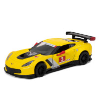 Metāla mašīnas modelis 2016 Corvette C7.R Race Car 1:36 KT5397