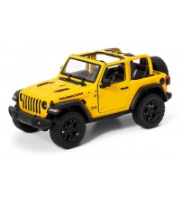 Metāla mašīnas modelis 2018 Jeep Wrangler (Open Top) 1:34 KT5412A