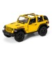 Metāla mašīnas modelis 2018 Jeep Wrangler (Open Top) kastē 1:34 KT412WA