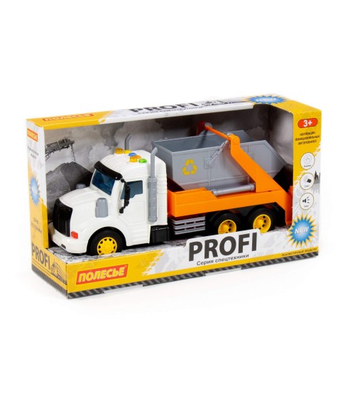 Auto PROFI inerciāls konteineru transportlīdzeklis (ar gaismu un skaņu) 30 cm PL86266