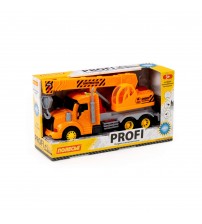 Auto PROFI inerces celtņa kravas automašīna (ar gaismu un skaņu) 30 cm PL86617