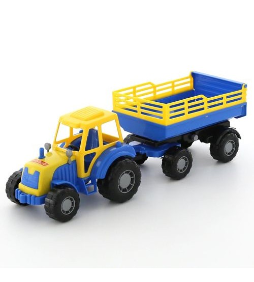 Traktors ar piekabi Master (438х134х135mm) 1+ PL35271