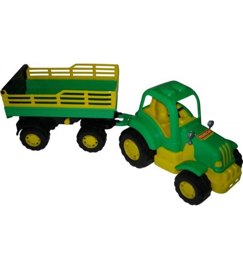 Traktors ar piekabi Krepiš (570х170х185mm) 1+ PL44969