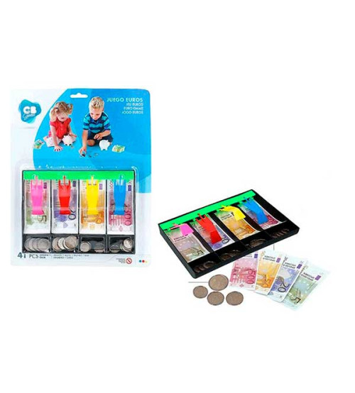Galdā naudas komplekts EURO Game Cashier CB37104