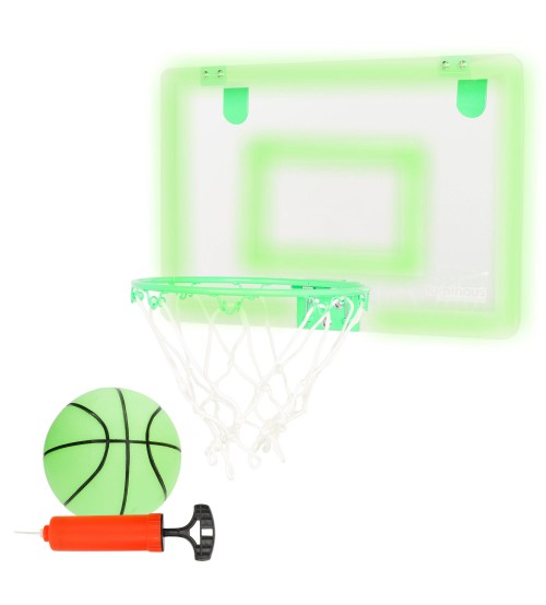 Basketbola grozs Fluorescent Junior bērniem ar bumbu 45x30 cm 3+ CB39104